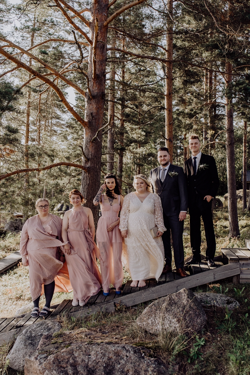 Valokuvaaja Katia Himanen. Häät Villa Aava, Kotka