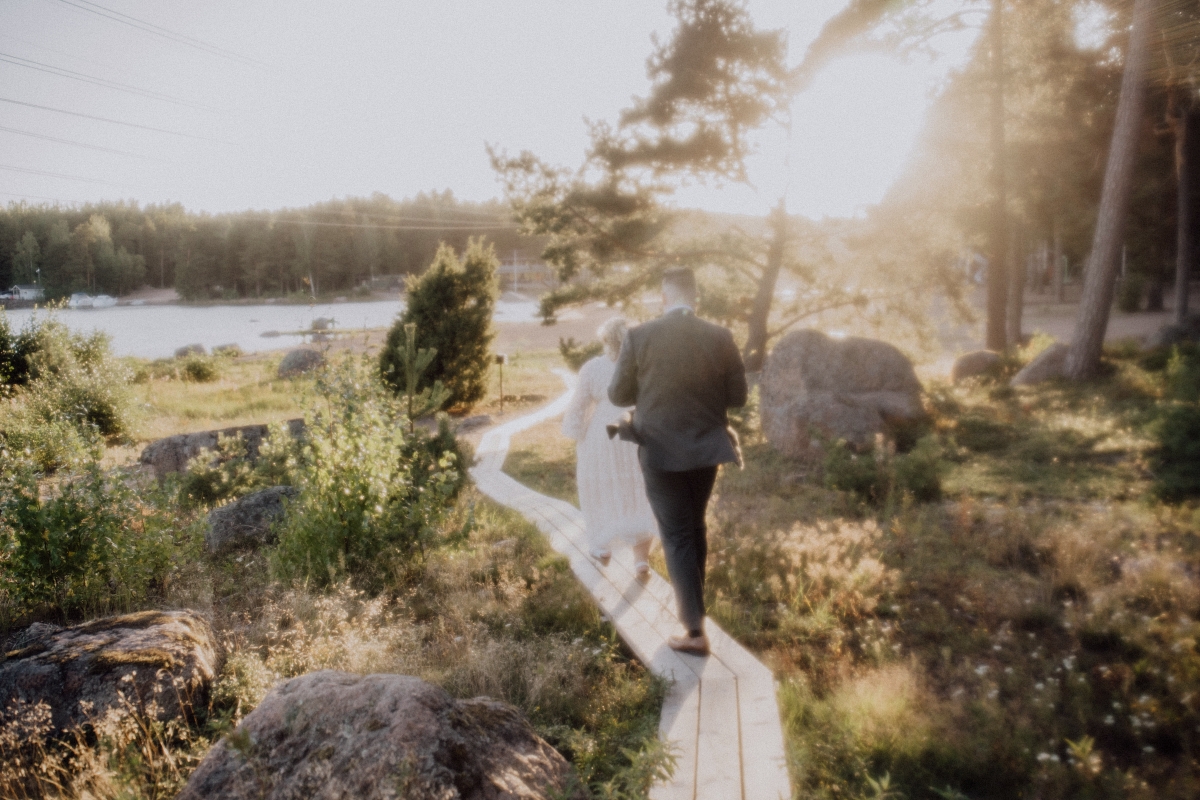 Valokuvaaja Katia Himanen. Häät Villa Aava, Kotka