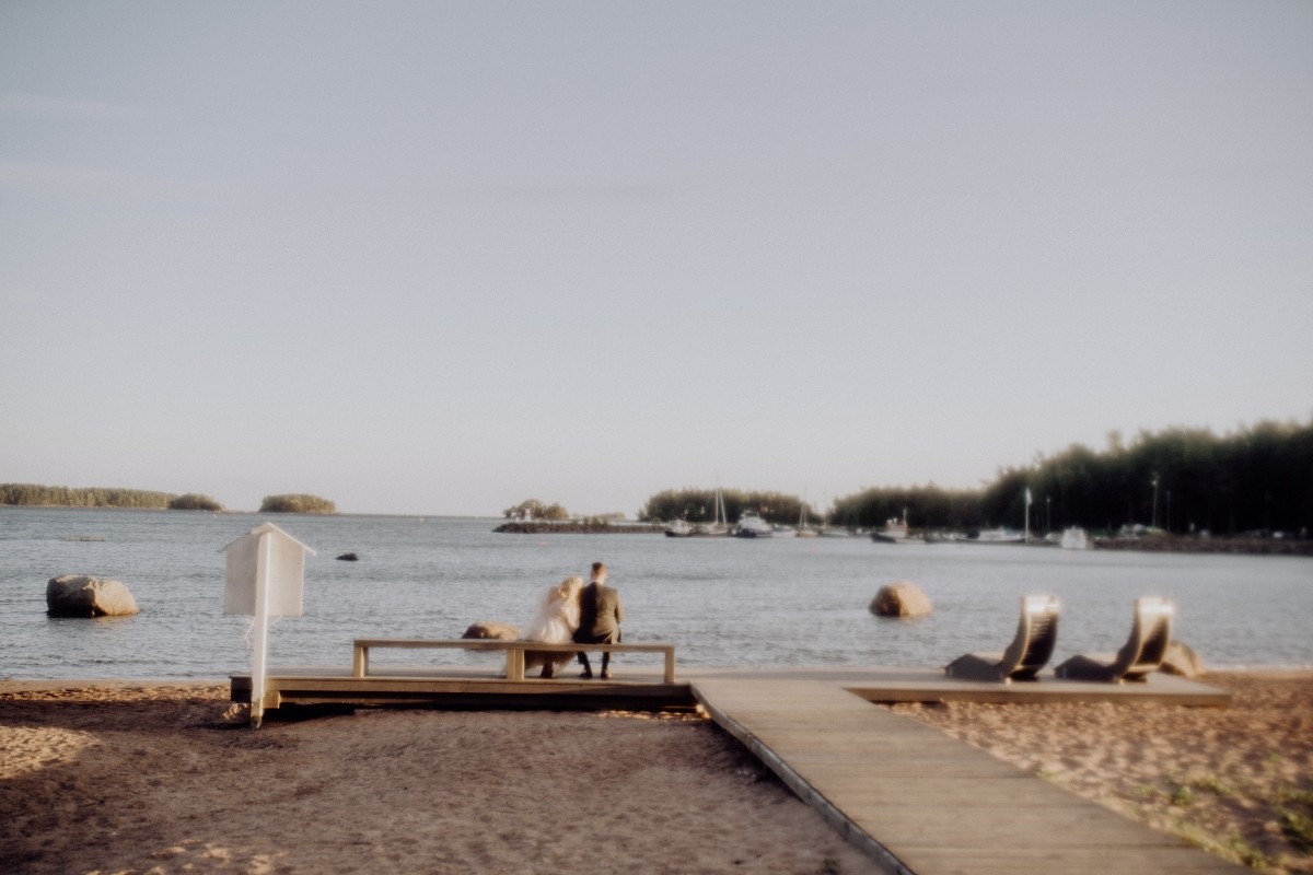 Valokuvaaja Katia Himanen. Häät Villa Aava, Kotka